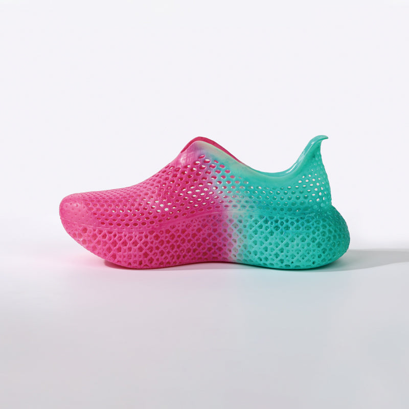 AirFlux——3D Printed Shoes Red&Green
