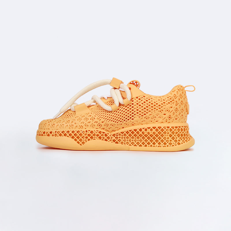 Airy-Pulse——3D Printed Shoes Orange
