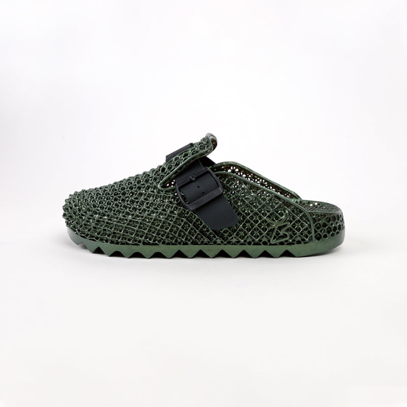 ArchNest——3D Printed Slippers Dark Green
