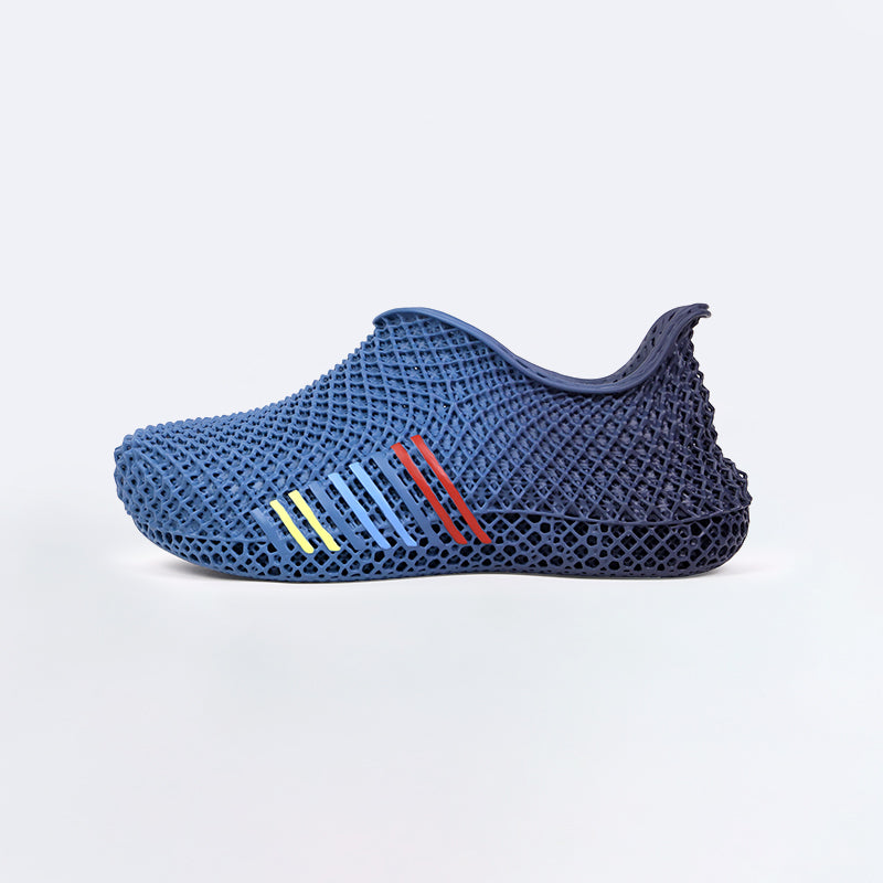 EvoFlow Air——3D Printed Shoes Blue-purple Gradient