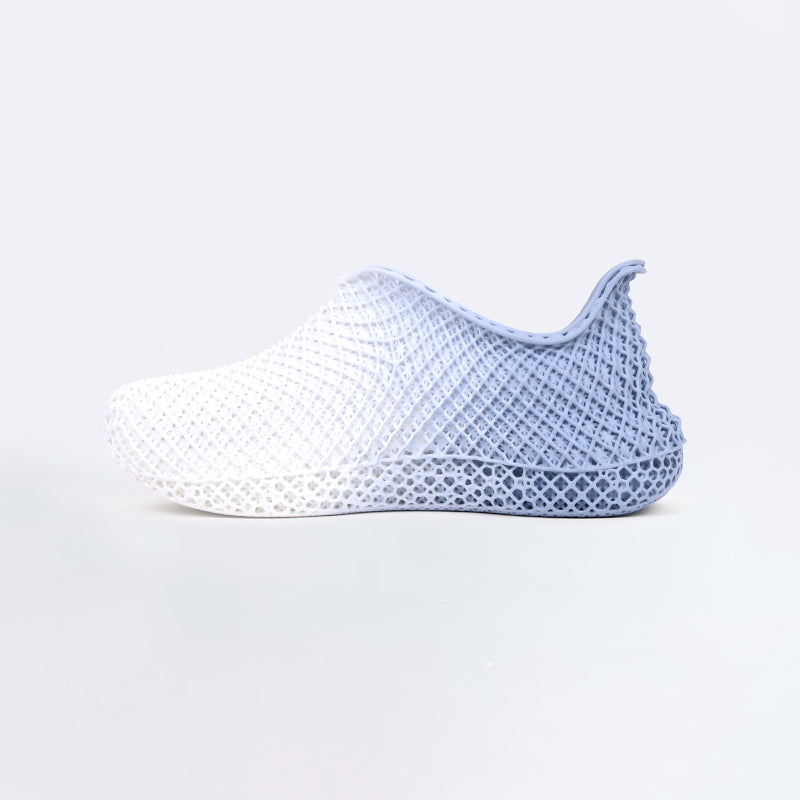 EvoFlow Air——3D Printed Shoes Blue-white Gradient