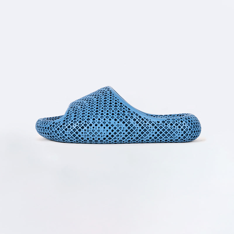 HexaFlow——3D Printed Slippers Blue
