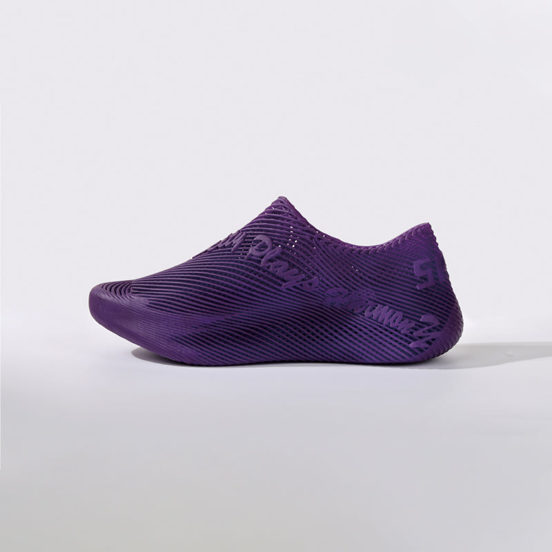 Nebula Runner Orbit——3D Printed Shoes Purple