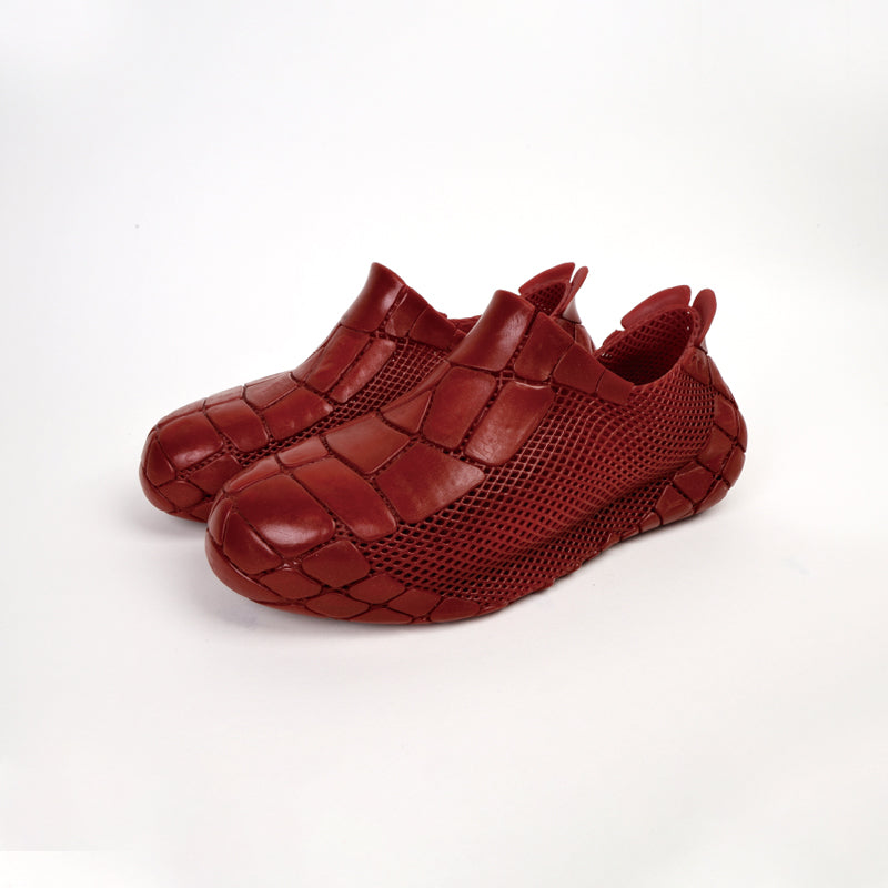 AeroScale——3D Printed Shoes Red