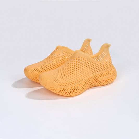 AirFlux——3D Printed Shoes Orange