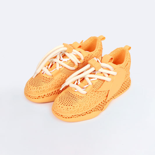 Airy-Pulse——3D Printed Shoes Orange