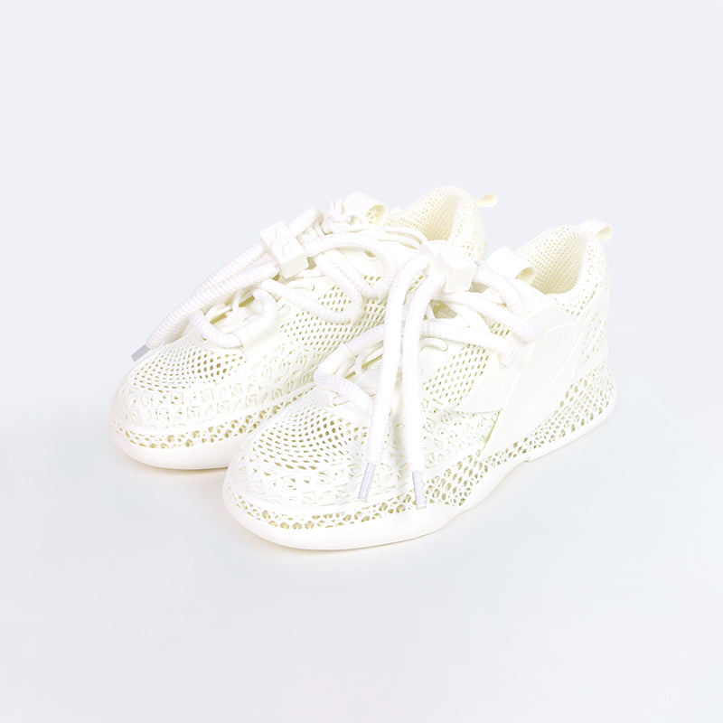 Airy-Pulse——3D Printed Shoes White