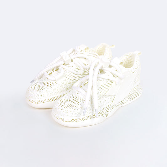 Airy-Pulse——3D Printed Shoes White