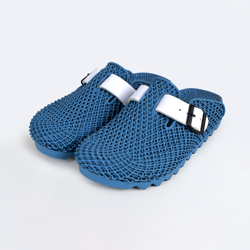 ArchNest——3D Printed Slippers Deep Blue