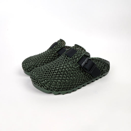 ArchNest——3D Printed Slippers Dark Green