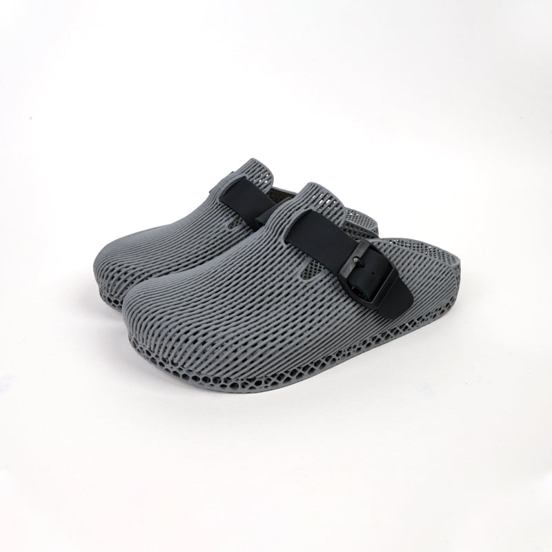 ArchNest——3D Printed Slippers Light Grey