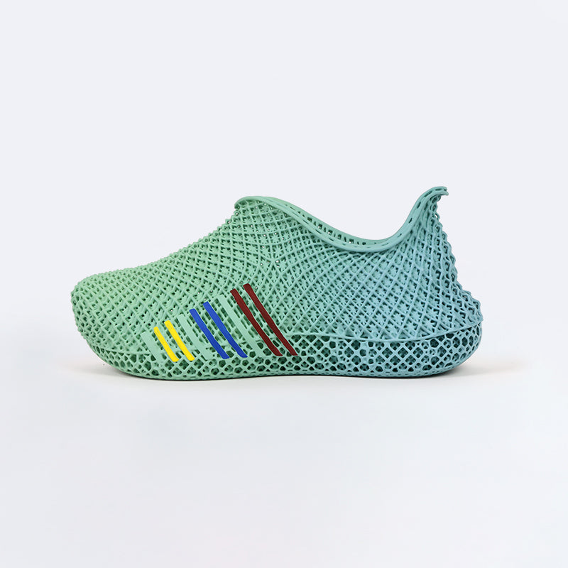 EvoFlow Air——3D Printed Shoes Blue-green Gradient