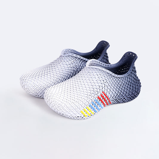 EvoFlow Air——3D Printed Shoes Grey-blue Gradient