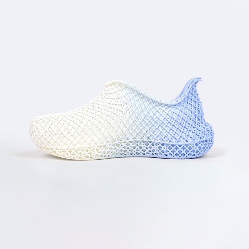 EvoFlow Air——3D Printed Shoes Light Blue Gradient