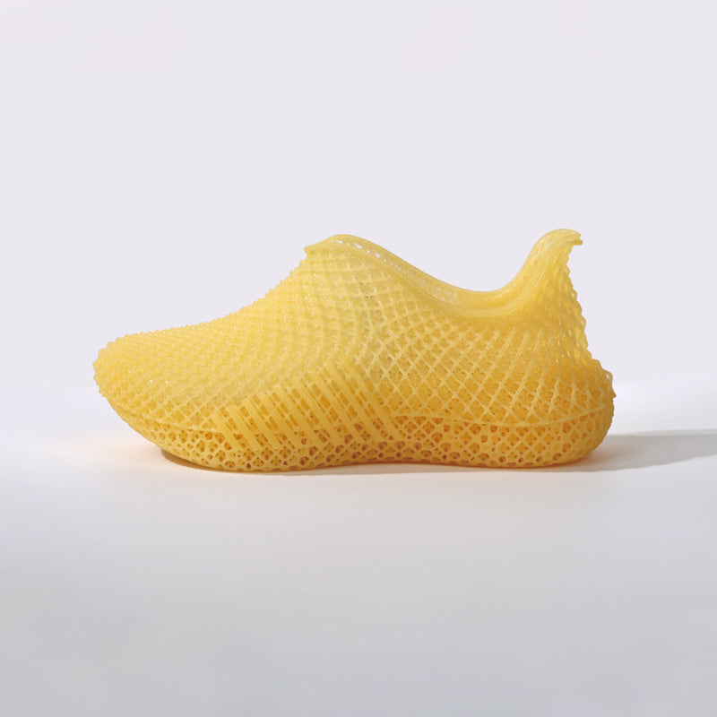 EvoFlow Air——3D Printed Shoes Yellow