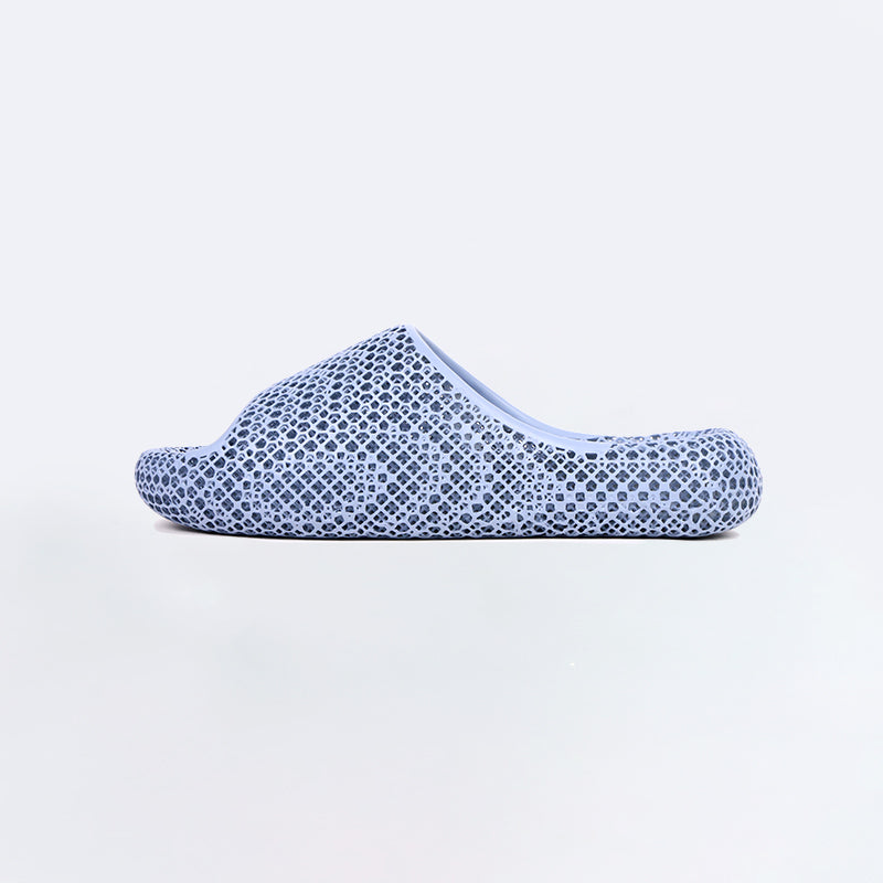 HexaFlow——3D Printed Slippers Light Blue