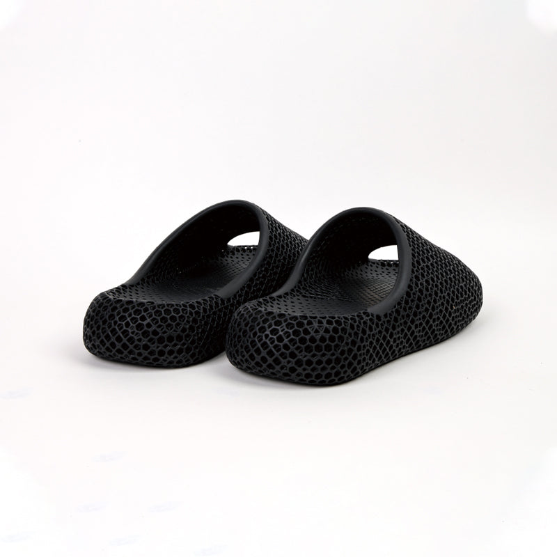 HexaFlow——3D Printed Slippers Black