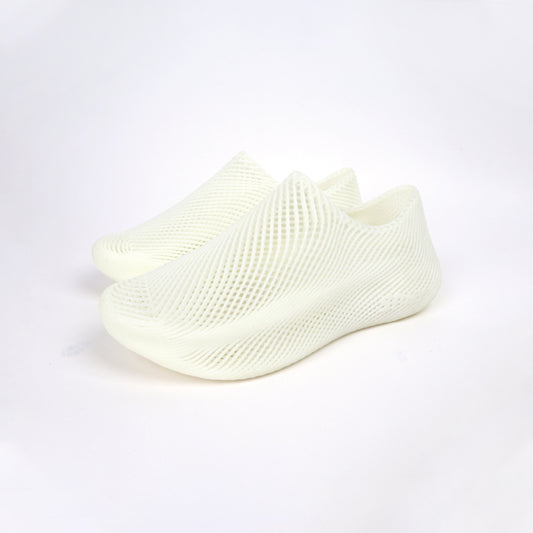 Nebula Runner Flux——3D Printed Shoes White
