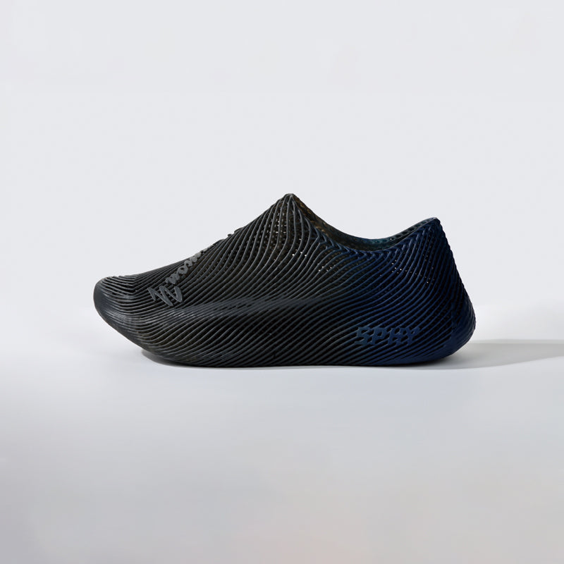 Nebula Runner Orbit——3D Printed Shoes Black