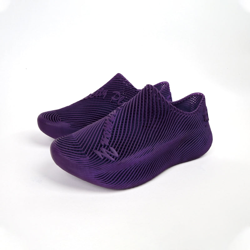 Nebula Runner Orbit——3D Printed Shoes Purple