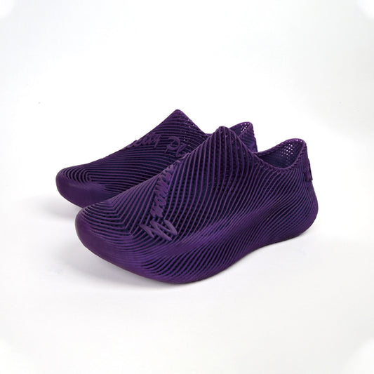Nebula Runner Orbit——3D Printed Shoes Purple